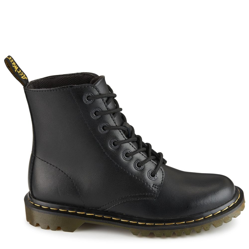 girls black military boots