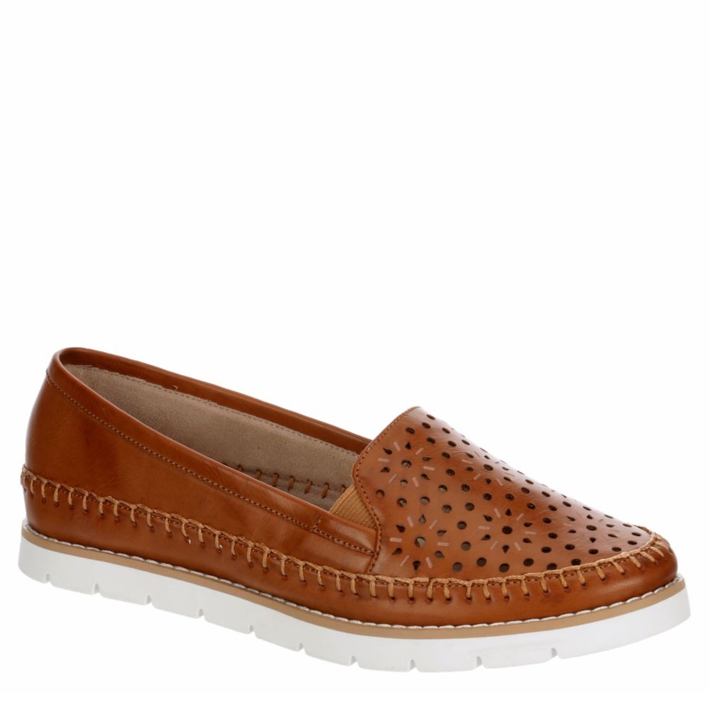 cognac loafers