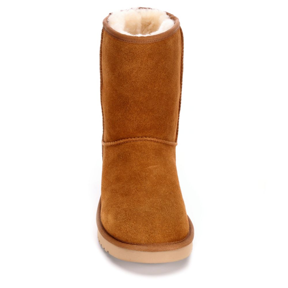 WOMENS KOOLA SHORT FUR BOOT RUST