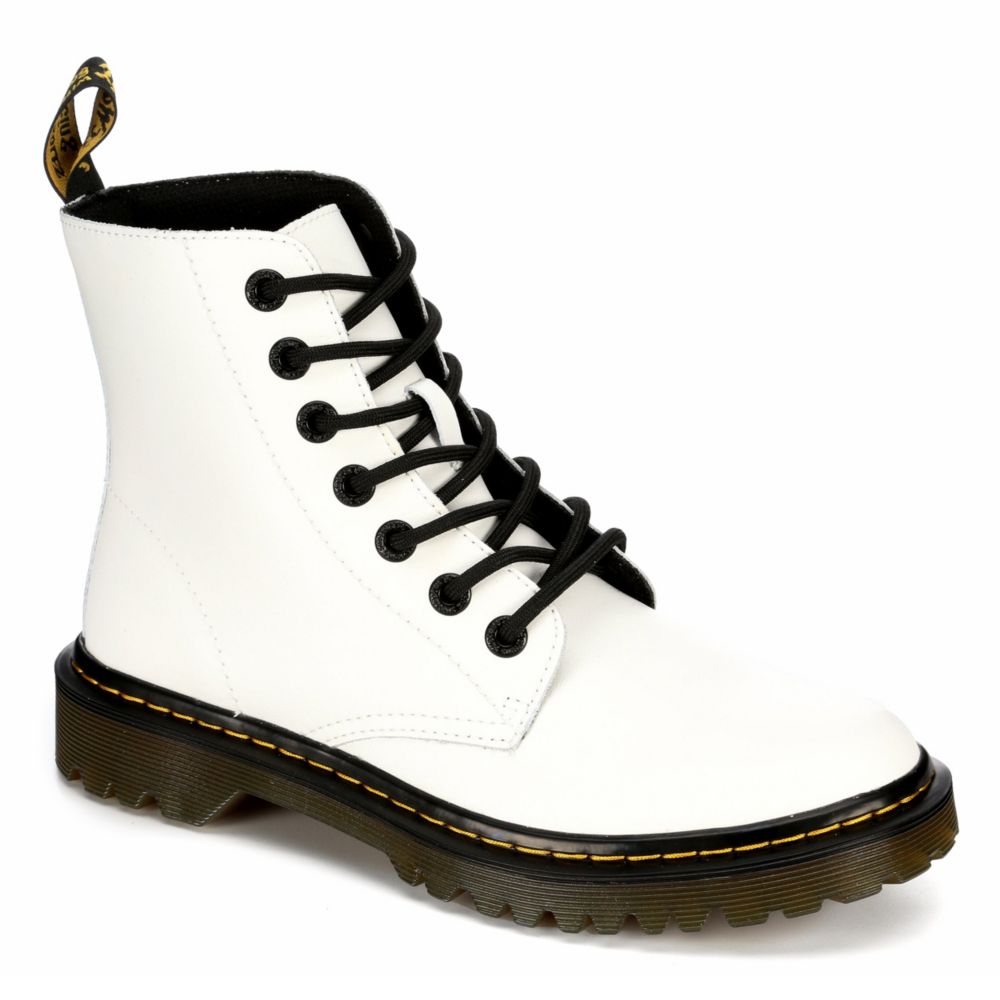 leather combat boots women's shoes