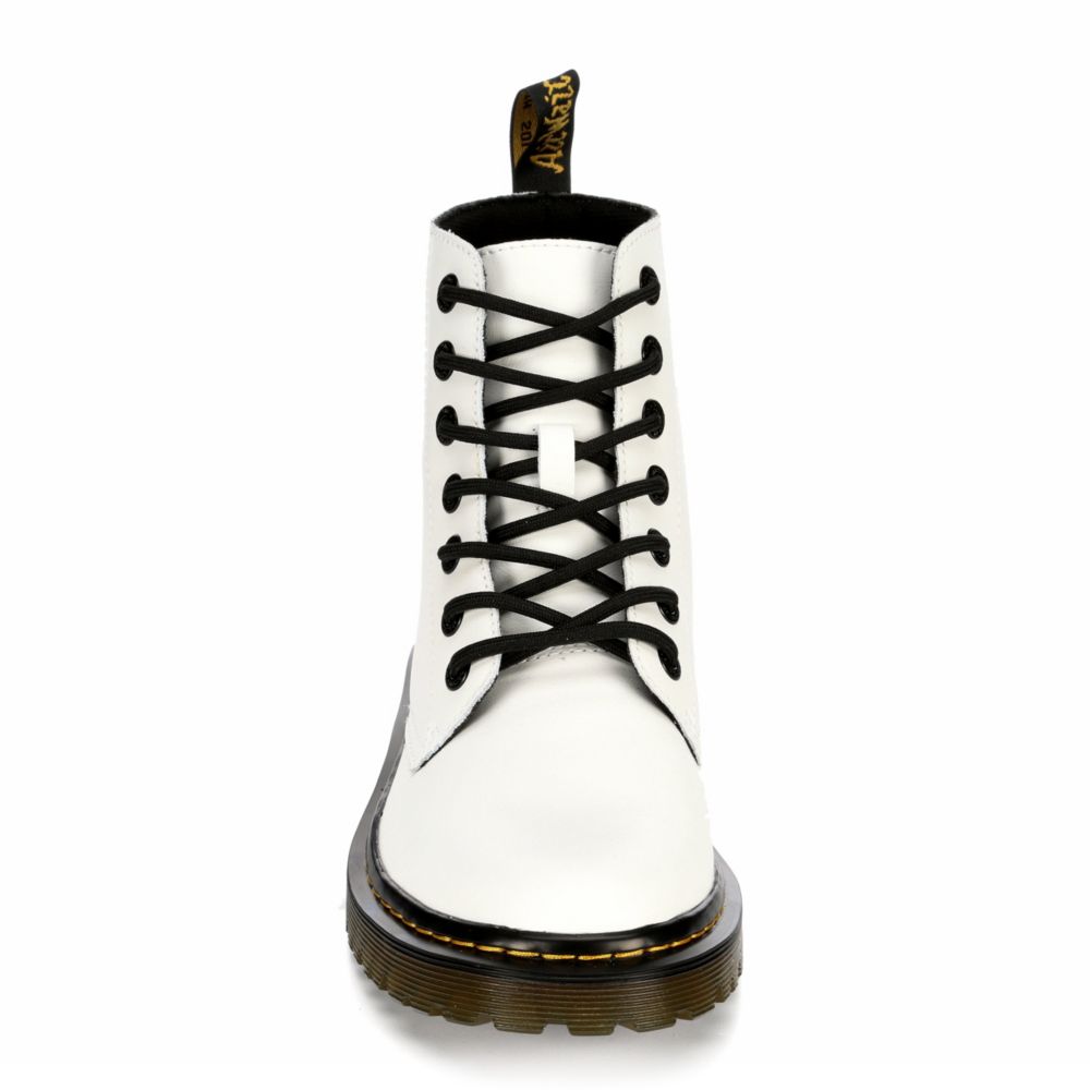 dr martin boots white
