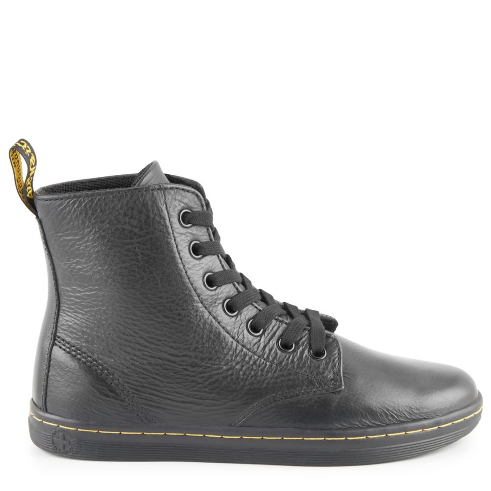 womens black doc marten shoes