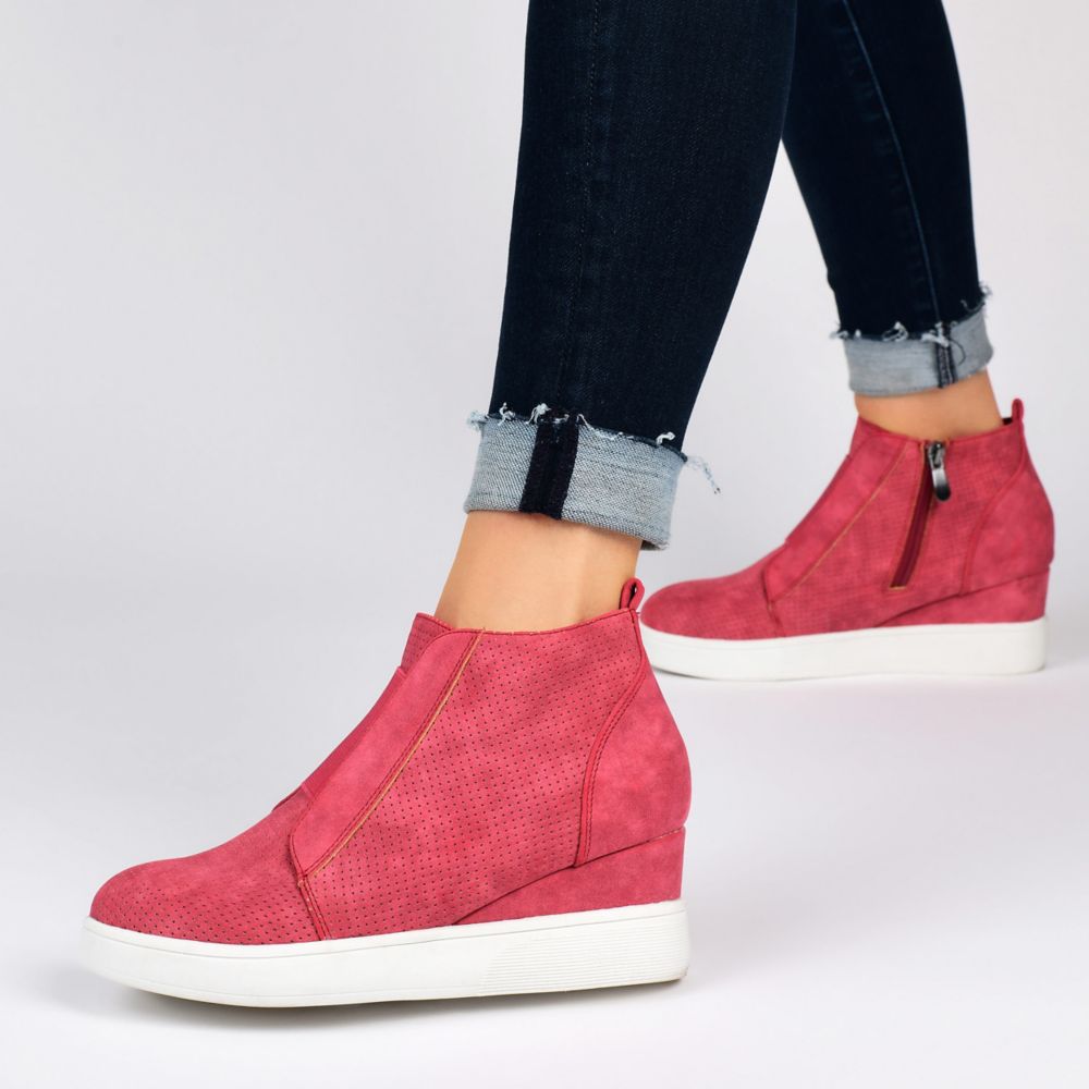 WOMENS CLARA WEDGE SNEAKER