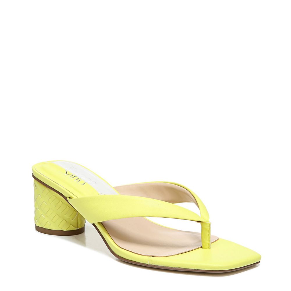 franco sarto yellow shoes