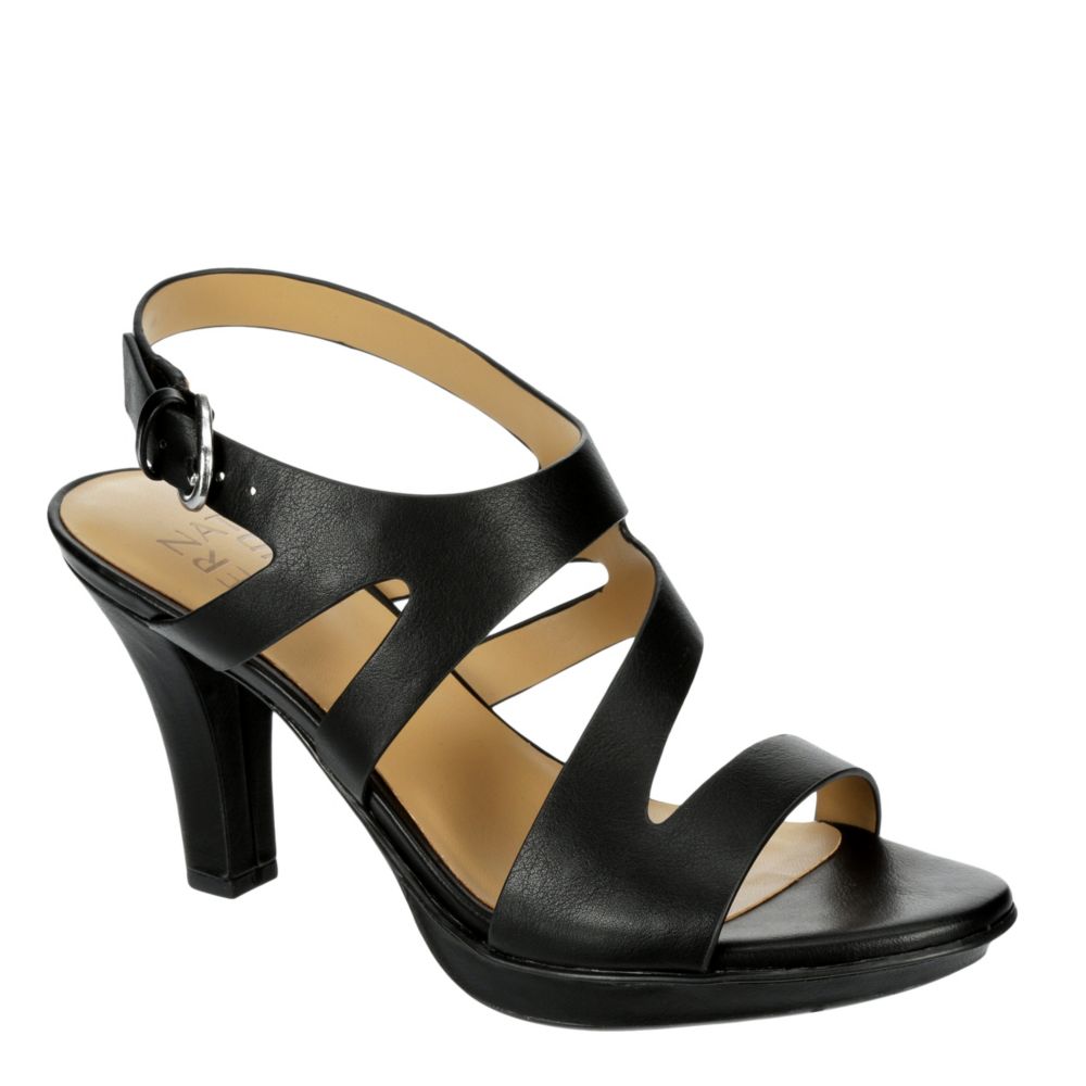 naturalizer black dress sandals