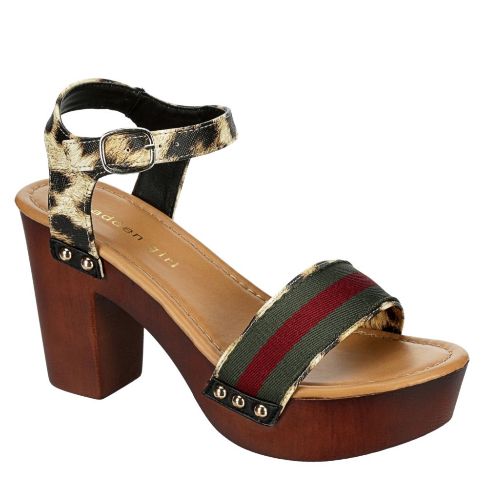 madden girl leopard sandals