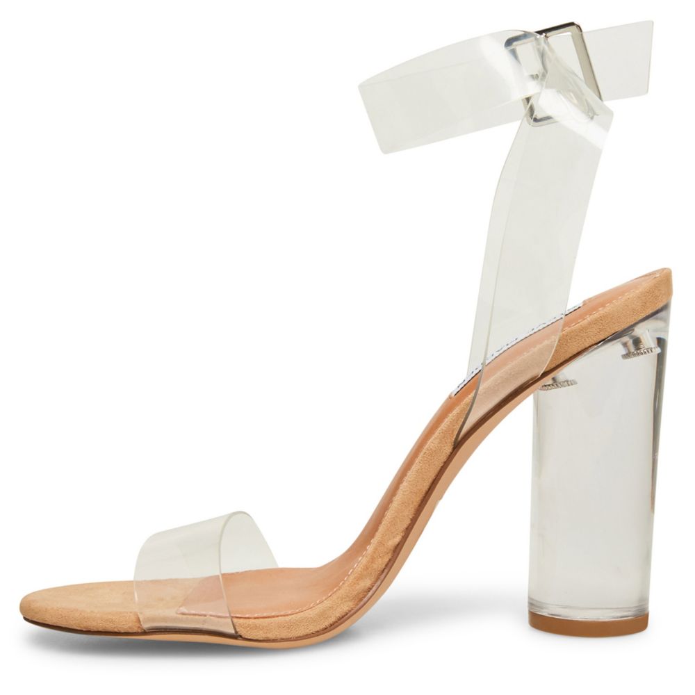 steve madden see through heels