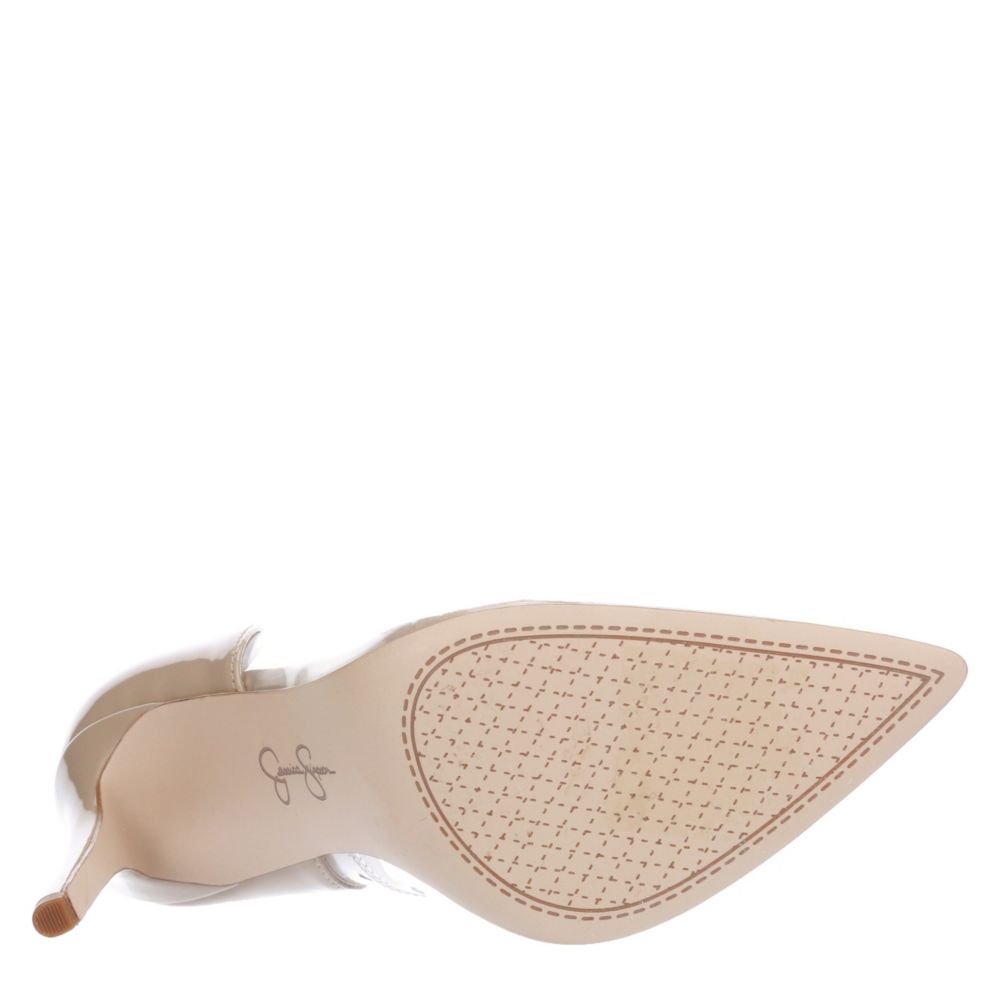 jessica simpson clear pumps