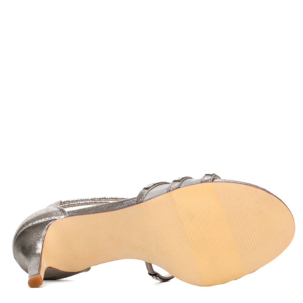 rack room silver heels