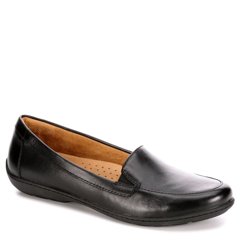 naturalizer black leather shoes