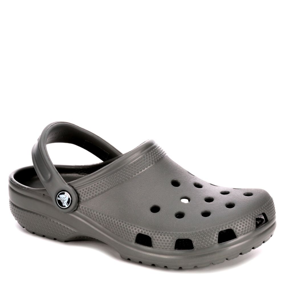 gray crocs sandals