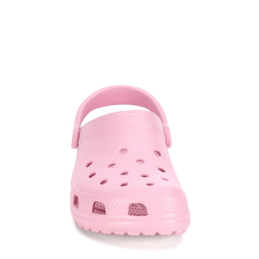 pale pink crocs