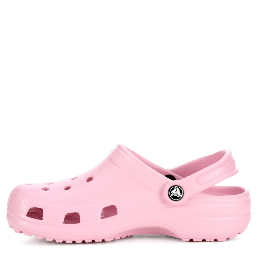 pale pink crocs