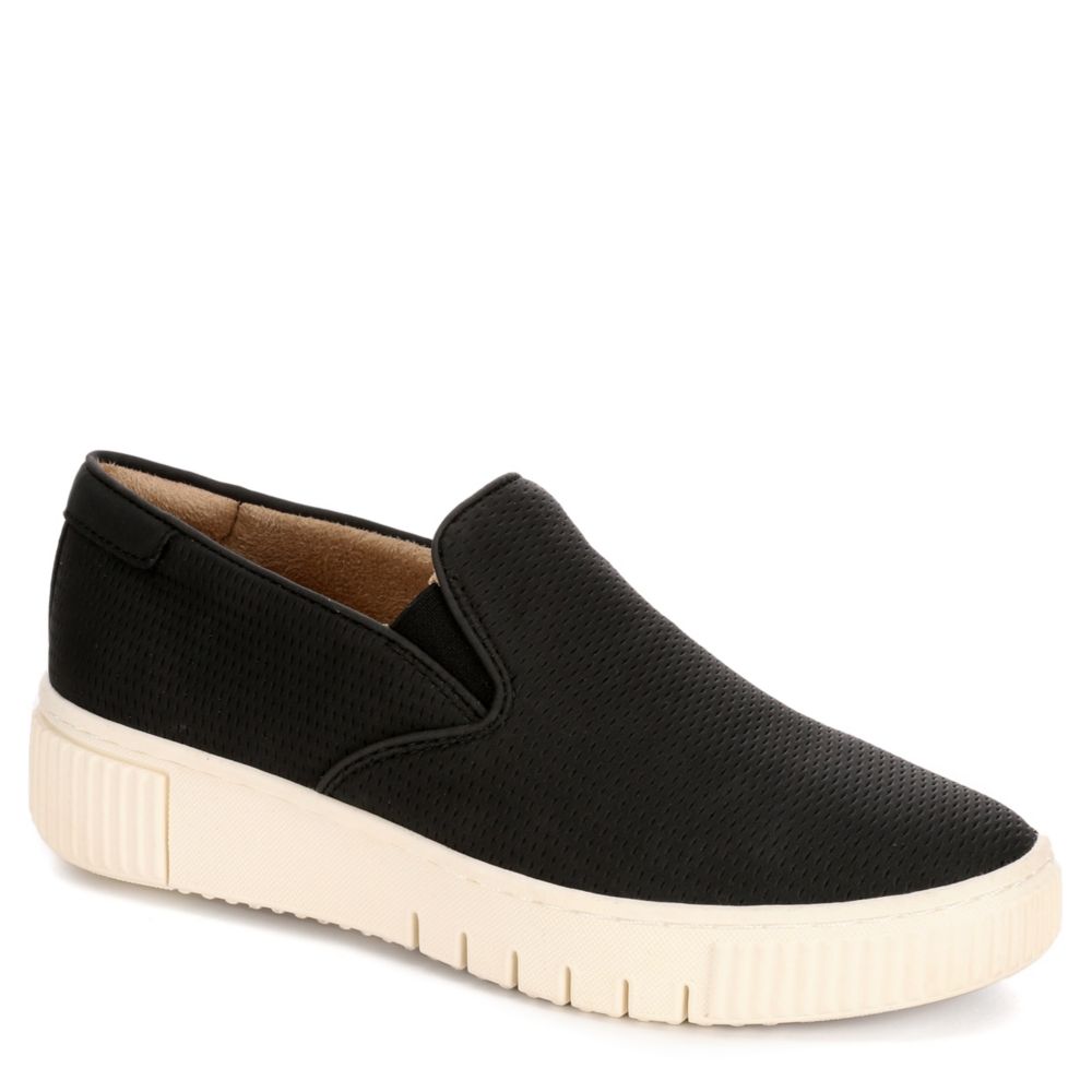 naturalizer black slip on sneakers