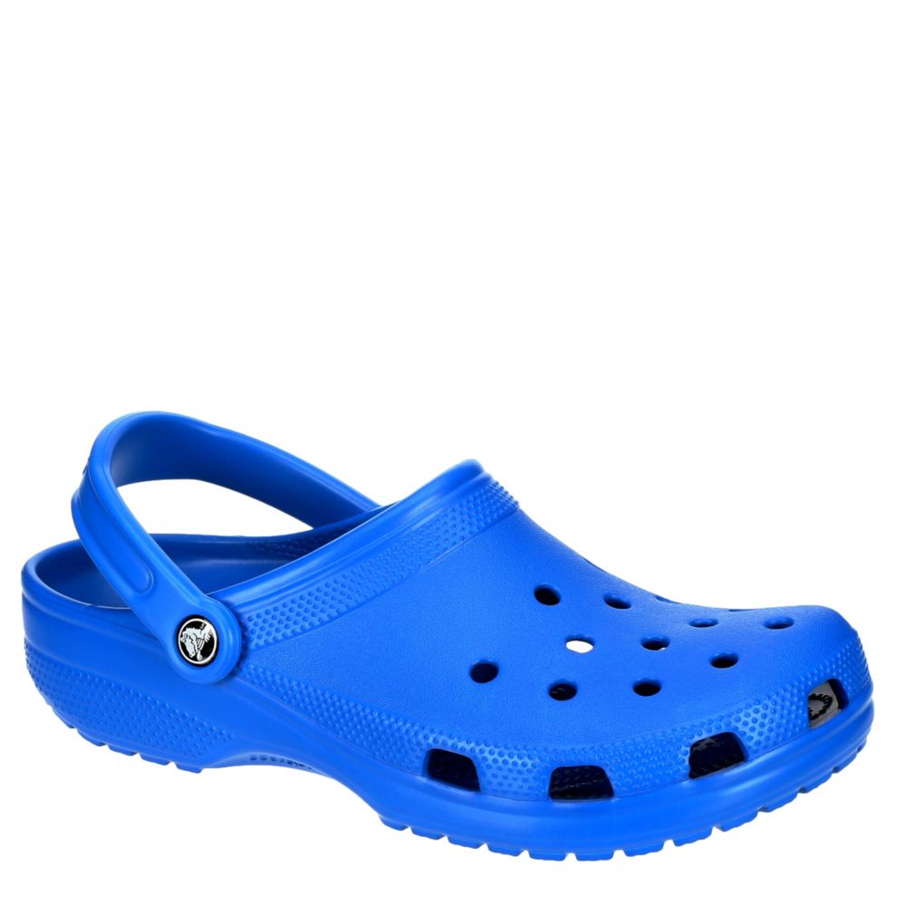 crocs blue clogs