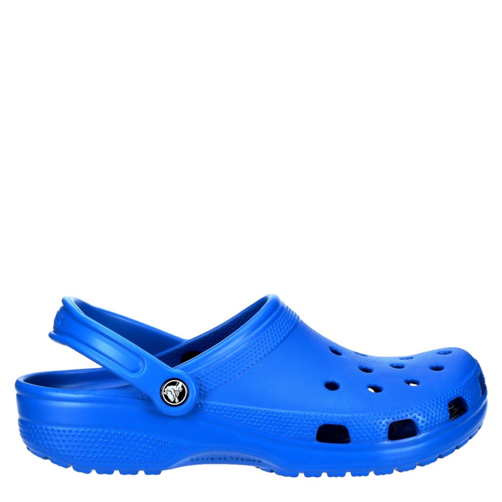 crocs slippers blue