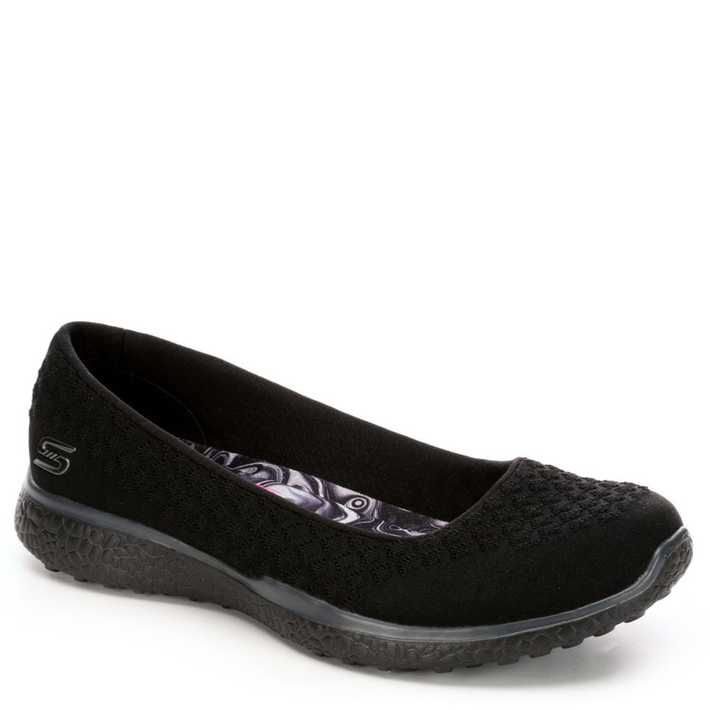 sketchers womens black shoes