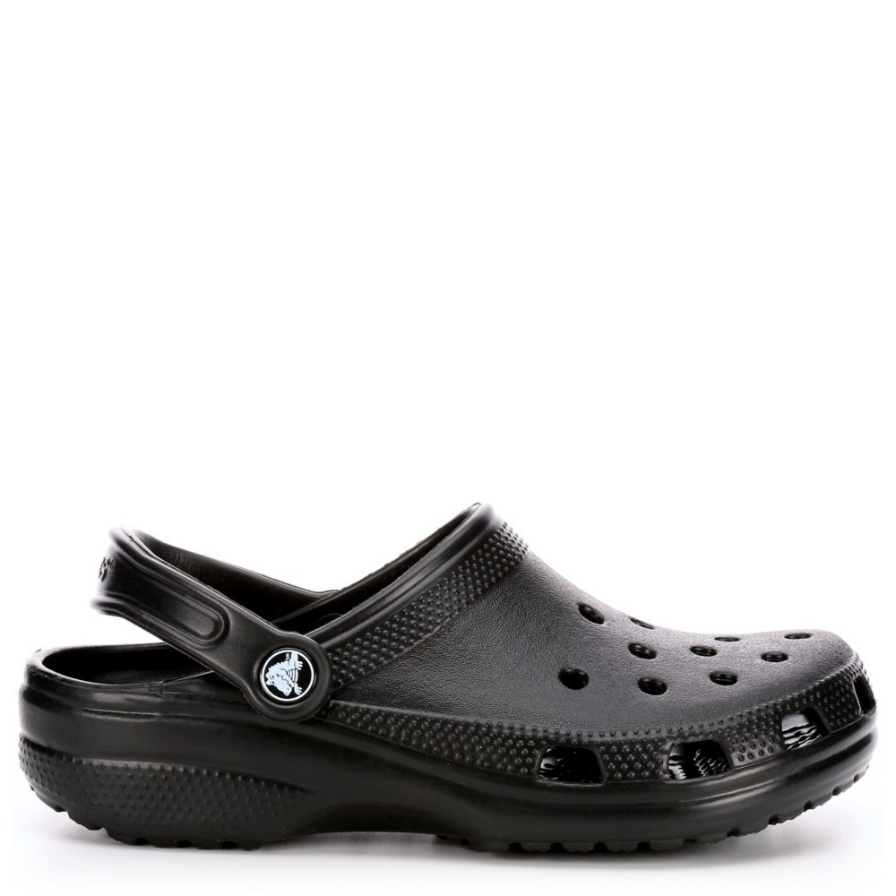 ladies black crocs