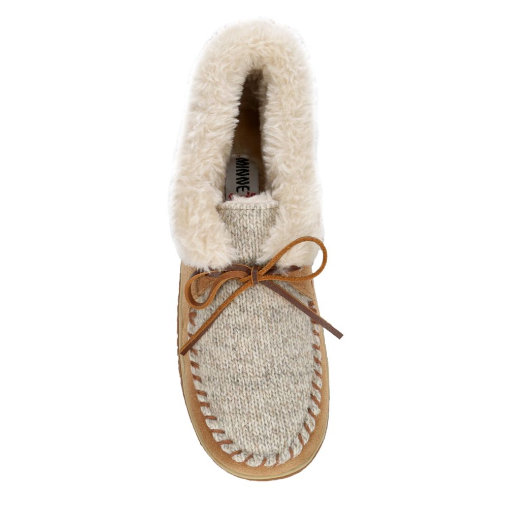 minnetonka julie junior bootie slipper