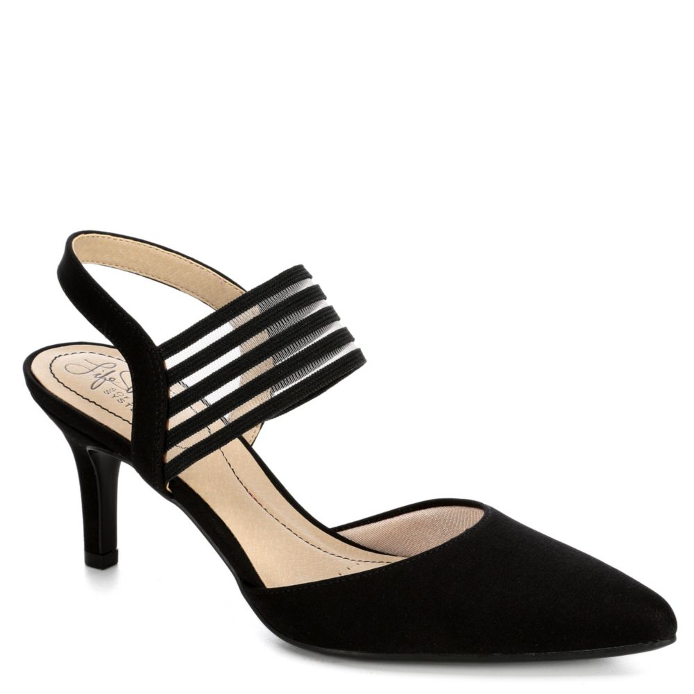 lifestride black heels