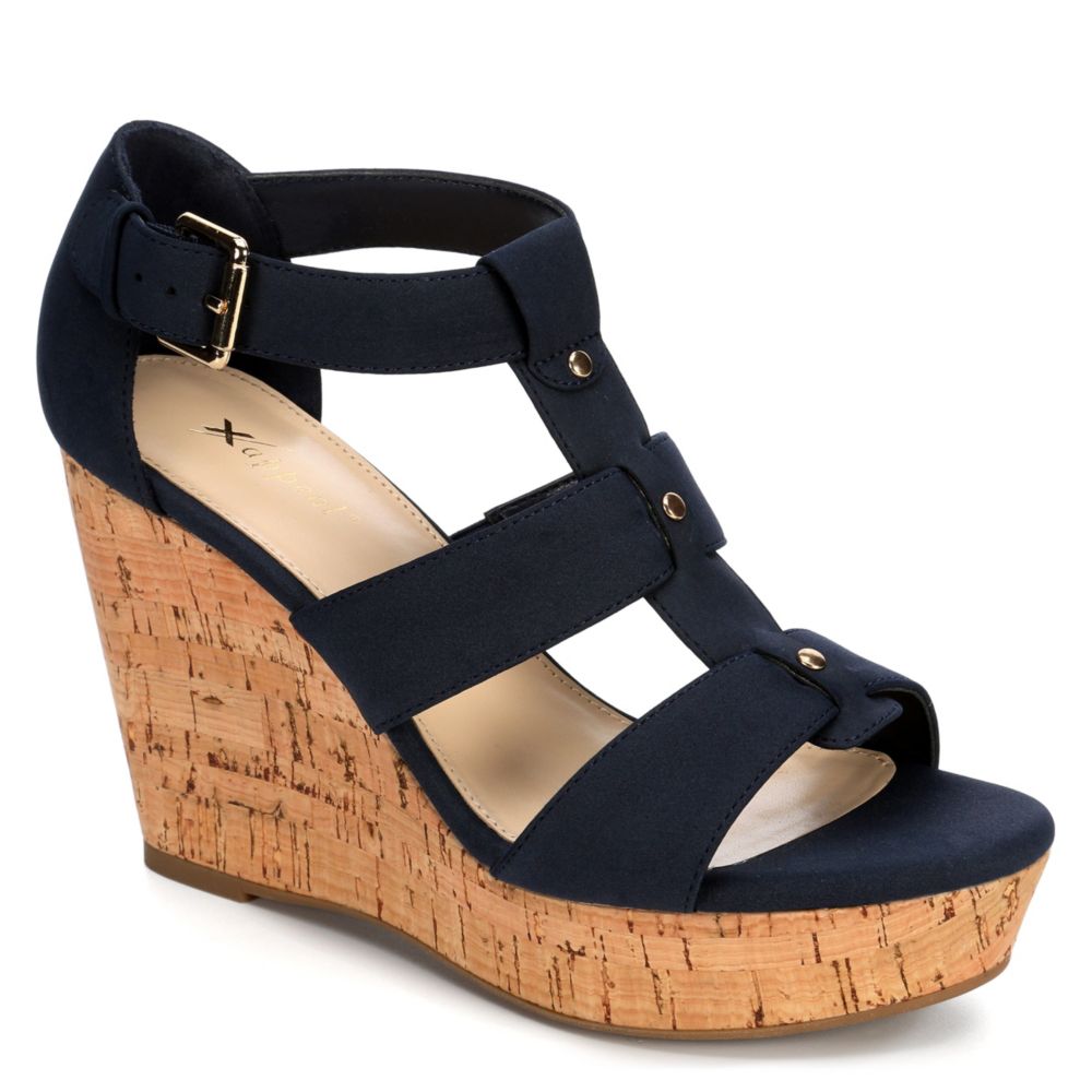 Navy Xappeal Womens Marlie | Sandals | Rack Room Shoes