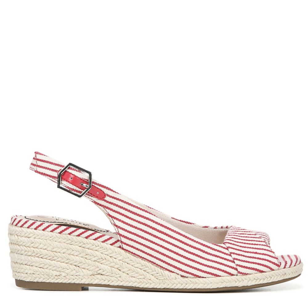 lifestride socialite espadrille wedge sandal