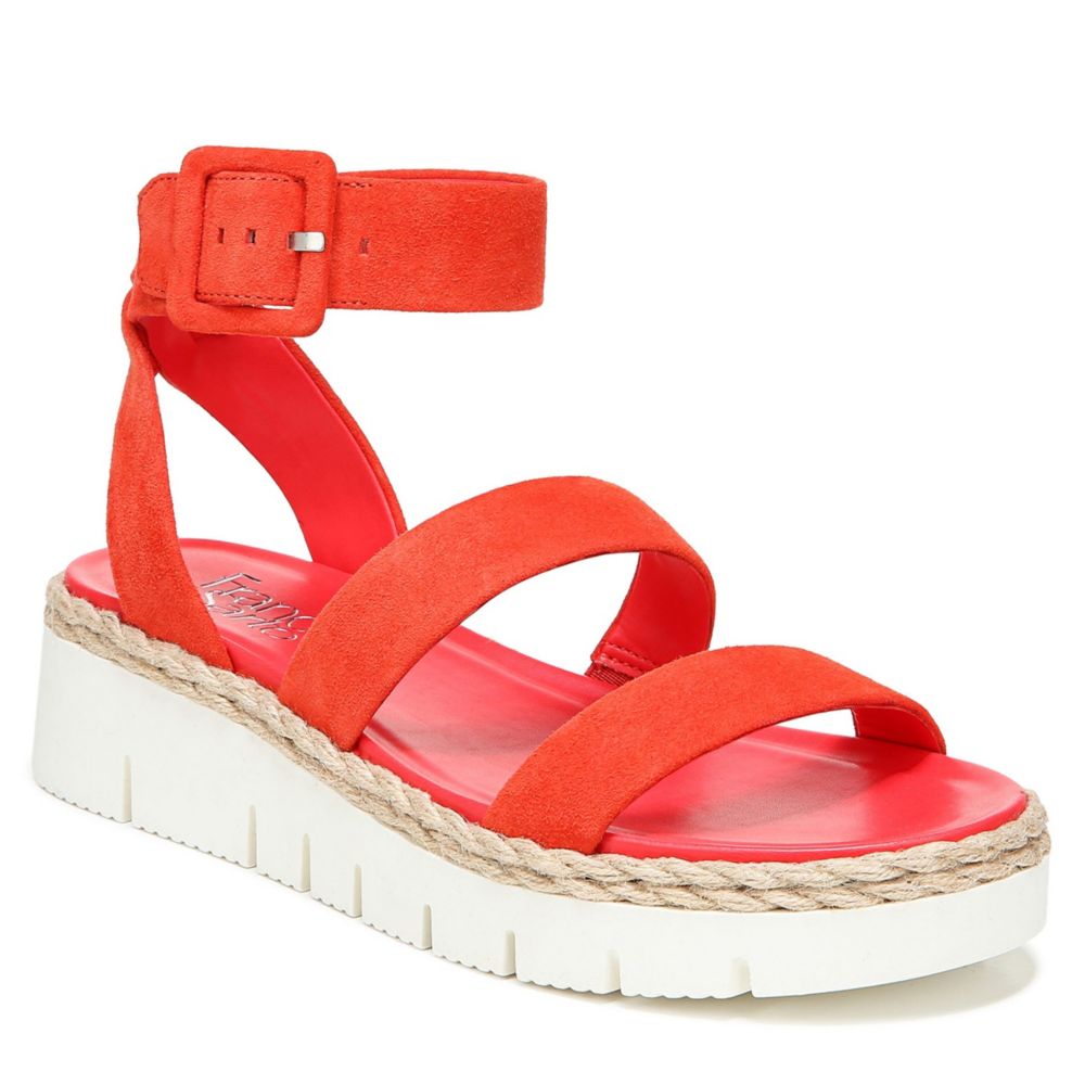 franco sarto orange sandals