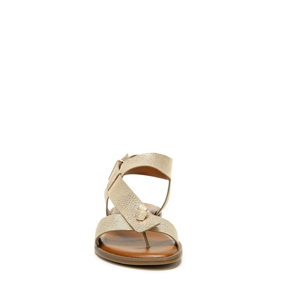 Gold Womens Glenni Sandal | Franco Sarto | Rack Room Shoes