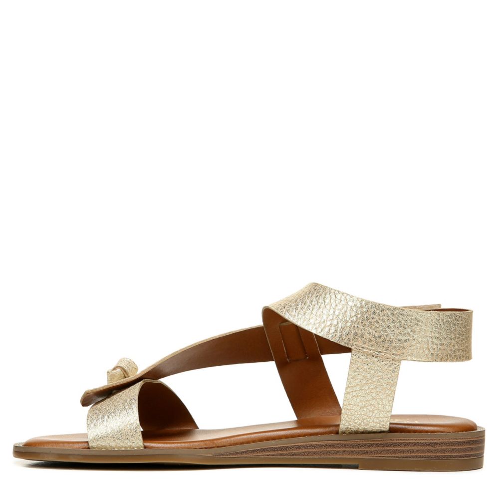 Gold Womens Glenni Sandal | Franco Sarto | Rack Room Shoes