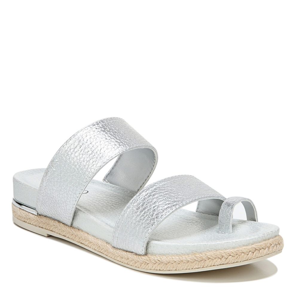 franco sarto silver sandals