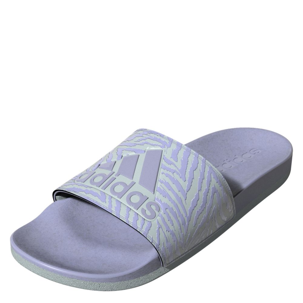 Adidas Womens Adilette Comfort Slide Sandal | Sport Sandals | Rack Shoes