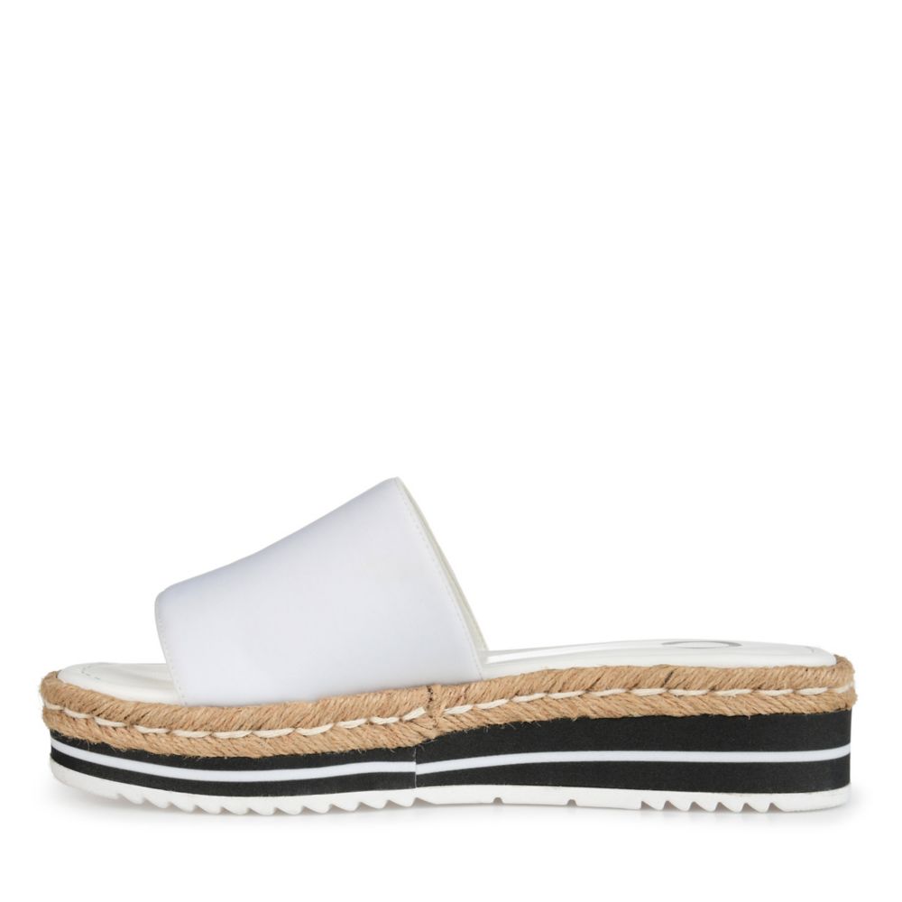White Journee Collection Womens Rosey Sandal | Womens | Rack Room Shoes