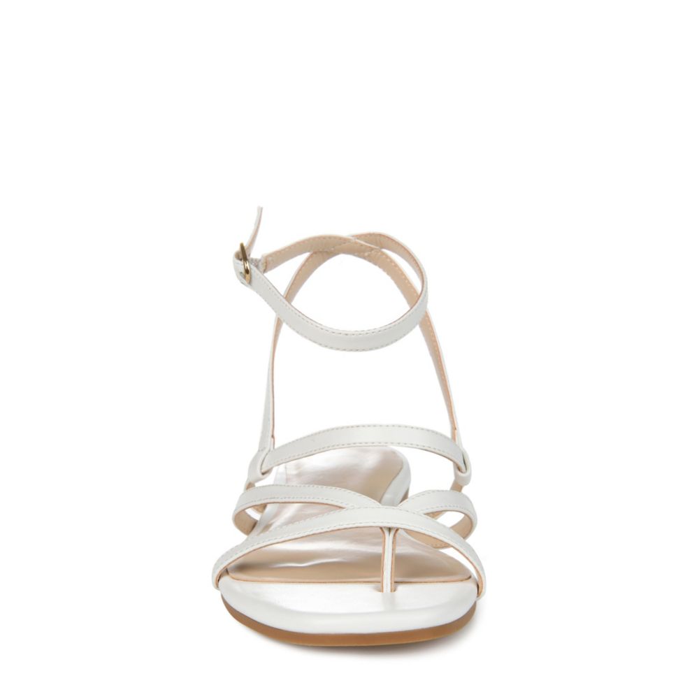 White Journee Collection Womens Serissa Sandal | Womens | Rack Room Shoes