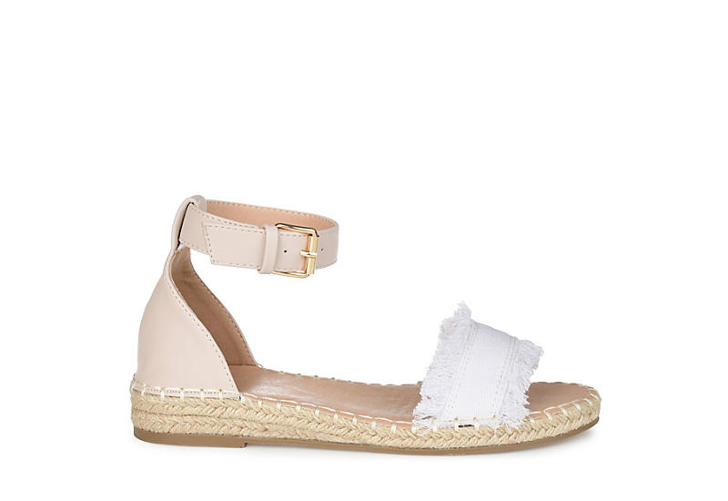 White Womens Tristeen Sandal | Journee Collection | Rack Room Shoes