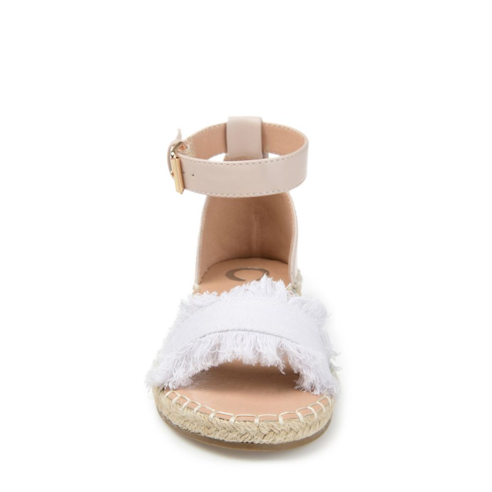JOURNEE COLLECTION WOMENS TRISTEEN SANDAL - DENIM