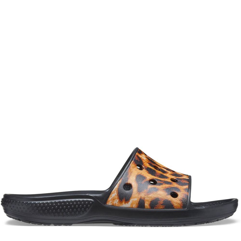 leopard crocs womens
