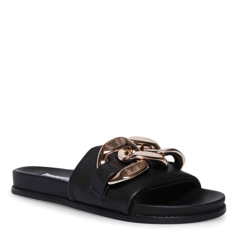 black steve madden slip ons