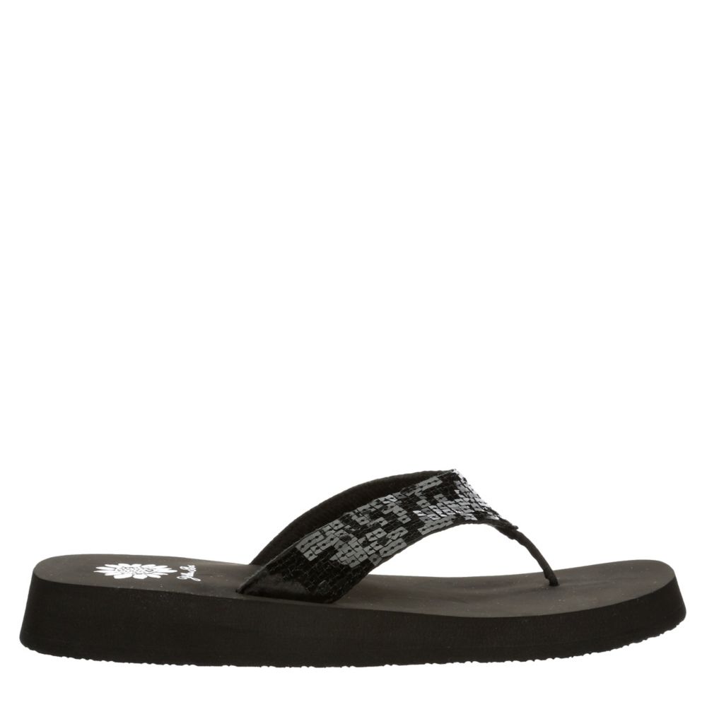 yellow box black clogs