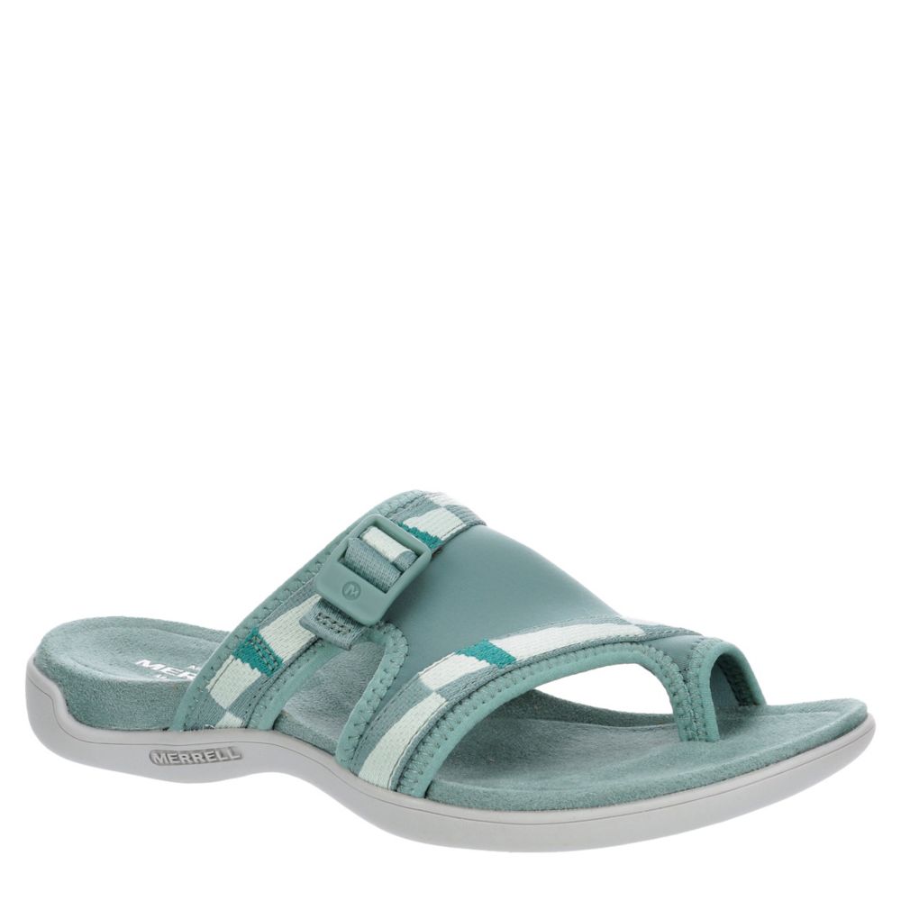 skuffe kom sammen påske Turquoise Merrell Womens District 3 Outdoor Sandal | Sandals | Rack Room  Shoes