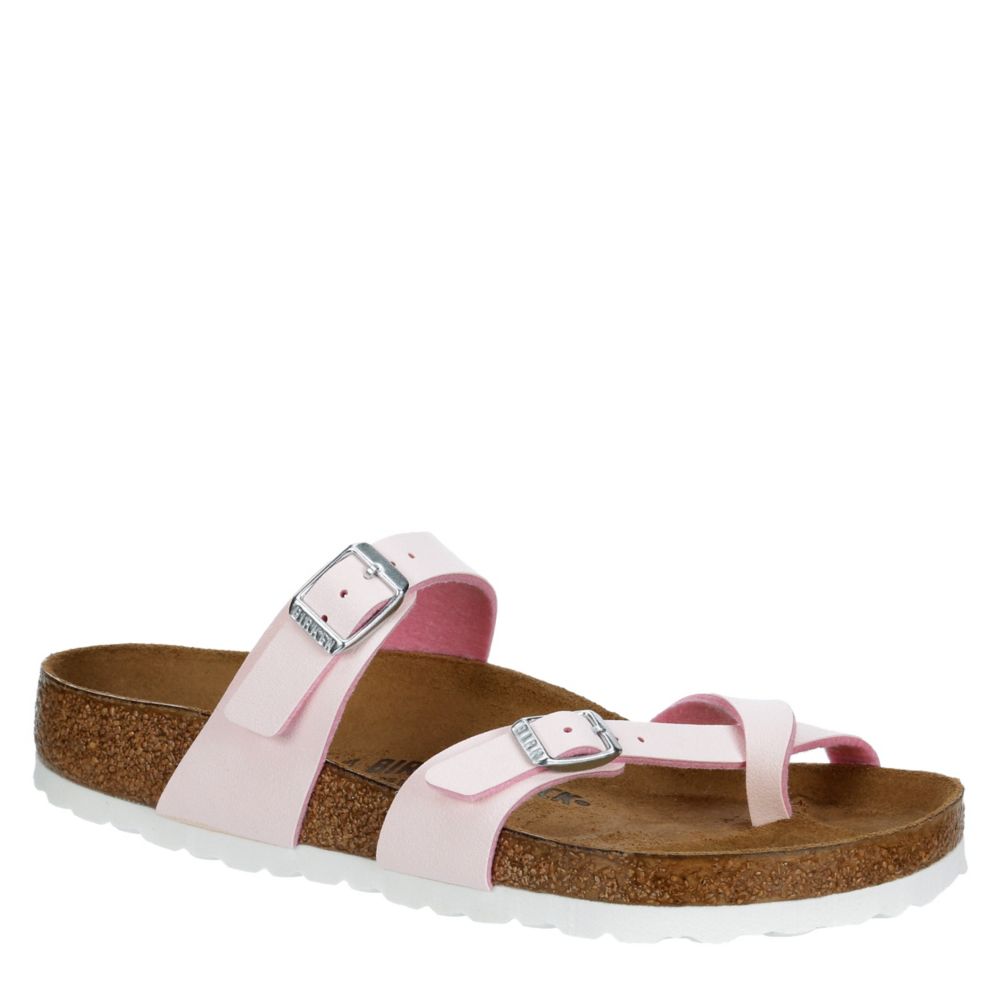 Pink Birkenstock Womens Mayari Footbed Sandal | | Rack Room Shoes