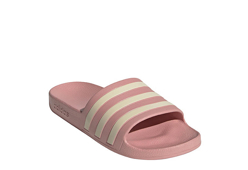 Anemoon vis verbrand code Pink Adidas Womens Adilette Aqua Slide Sandal | Sandals | Rack Room Shoes