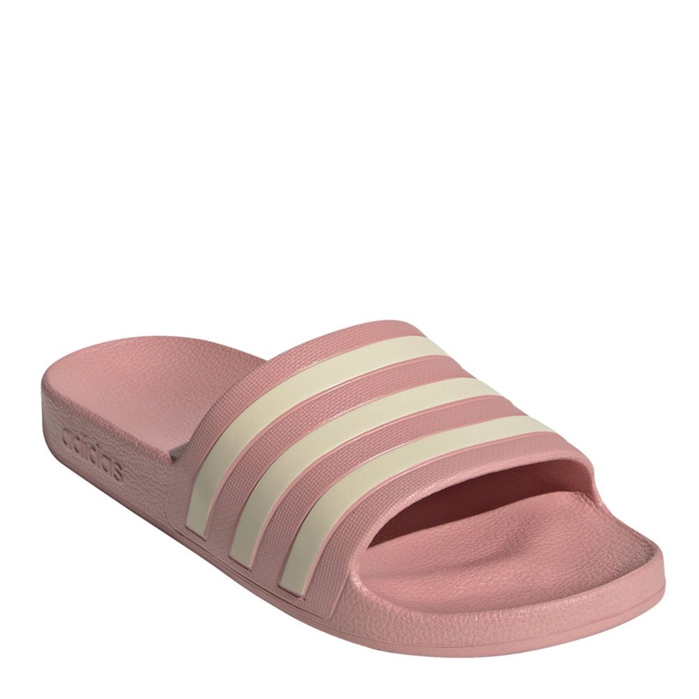 Pink Adidas Womens Adilette Aqua Slide | Sandals | Rack Room
