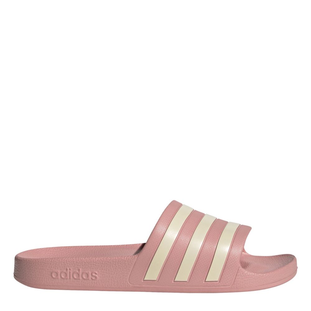 adidas slippers women pink