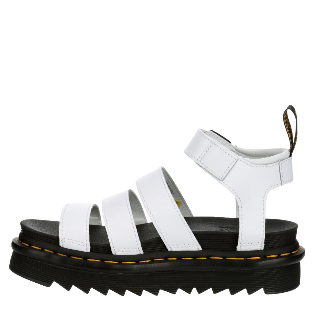 dr marten blaire sandals white