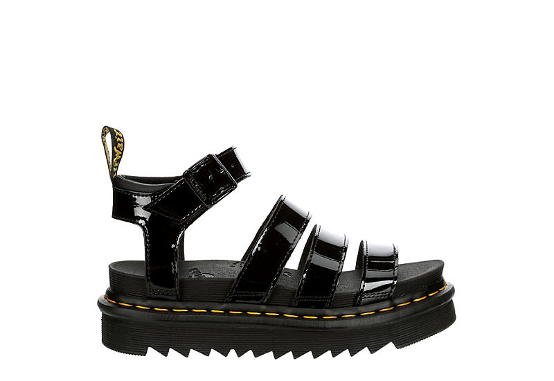 gen pastel bevel Black Dr.martens Womens Blaire Sandal | Sandals | Rack Room Shoes