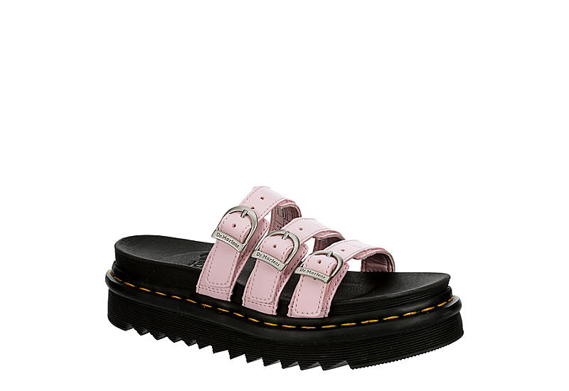 skole halstørklæde svimmel Pale Pink Dr.martens Womens Blaire Slide Sandal | Sandals | Rack Room Shoes