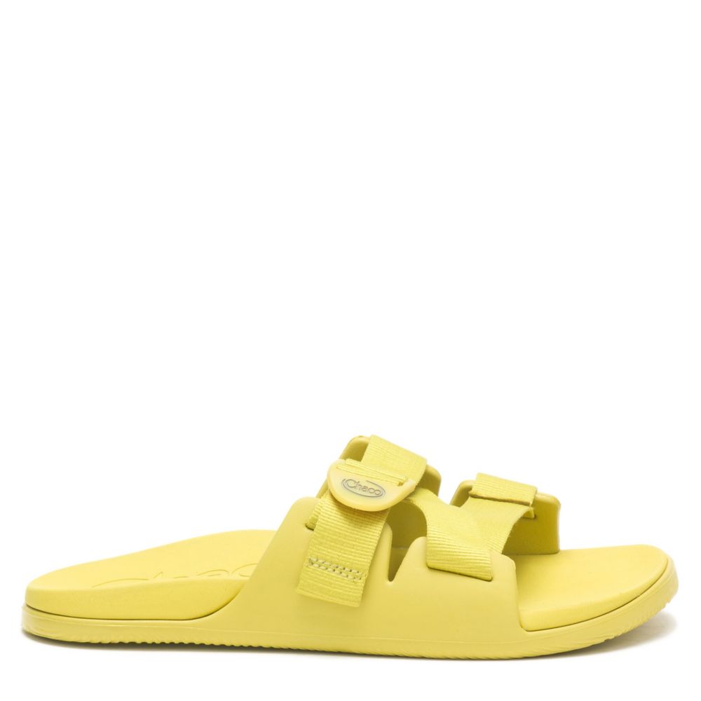 yellow chaco sandals