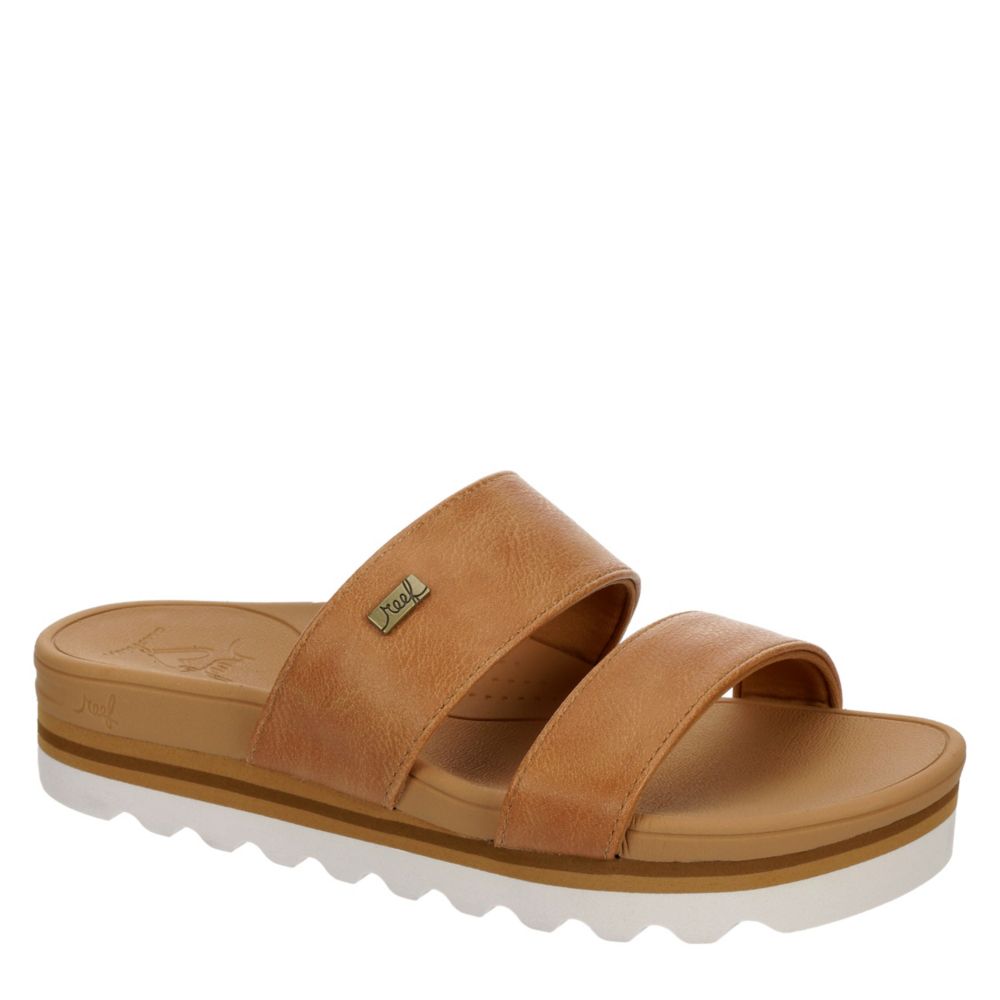 WOMENS BANDED HORIZON HI SLIDE SANDAL