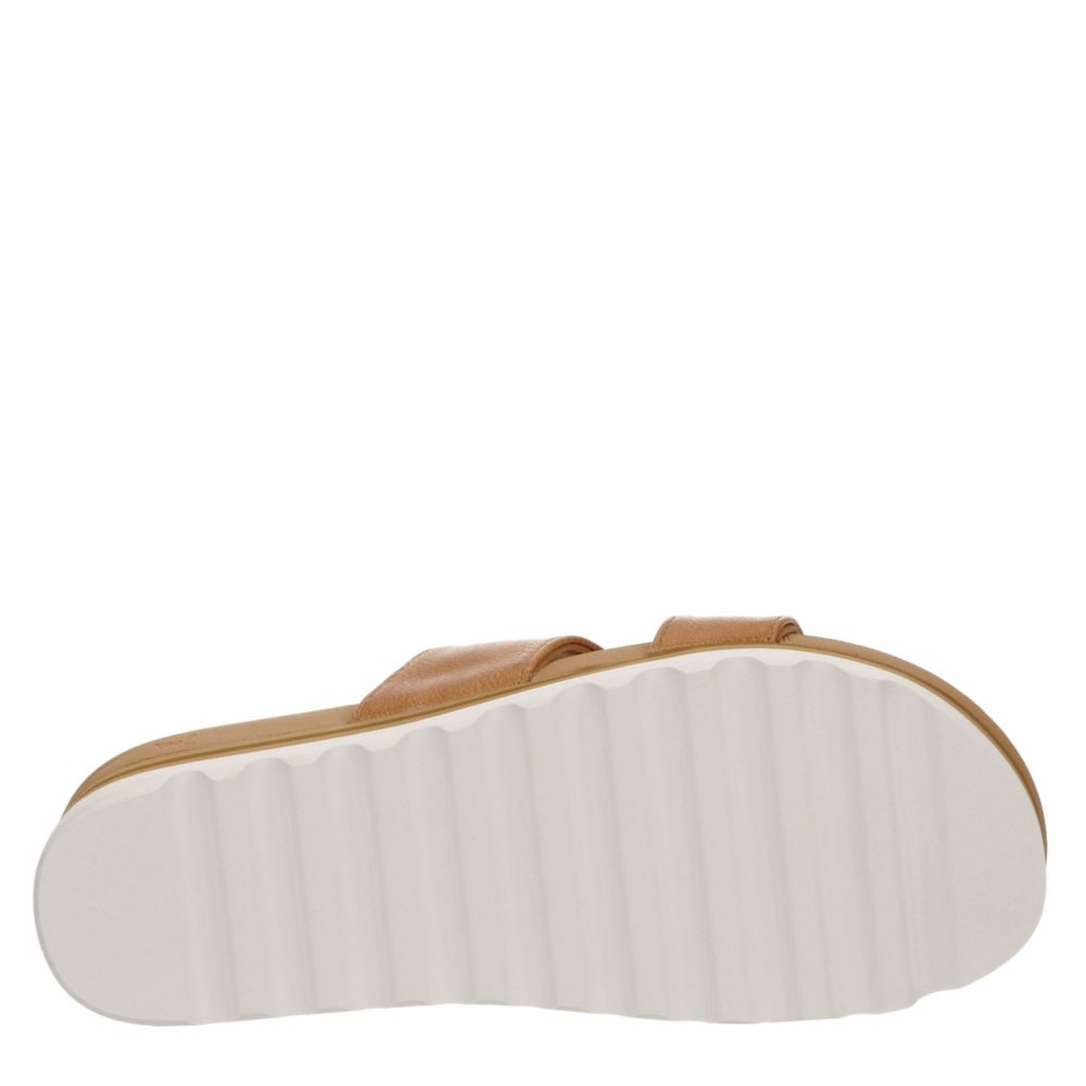 Tan Reef Arch Support Banded Horizon Hi Slide Sandal | Sandals | Rack ...