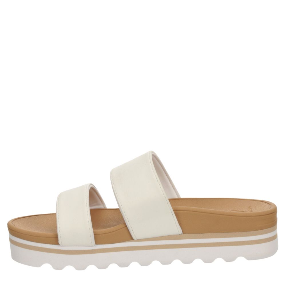 WOMENS BANDED HORIZON HI SLIDE SANDAL